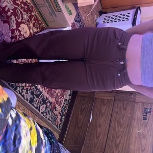 Divided h&m brown high waisted jeans